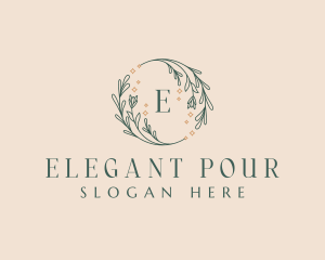 Floral Salon Boutique logo design