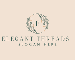 Floral Salon Boutique logo design