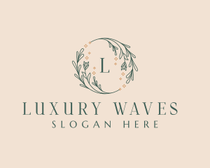 Floral Salon Boutique logo design