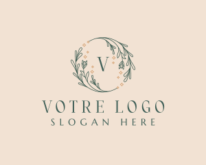 Floral Salon Boutique logo design