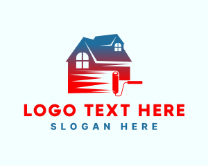 Home Painting Renovation logo design