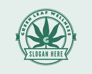 Marijuana CBD Medicine logo design