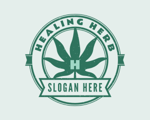 Marijuana CBD Medicine logo design