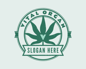 Marijuana CBD Medicine logo design