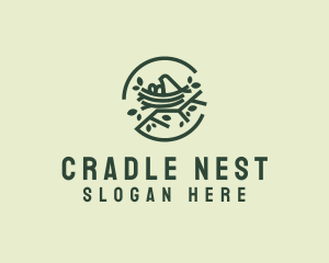 Bird Nest Park logo design