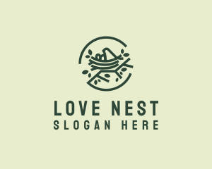 Bird Nest Park logo design