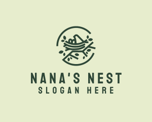 Bird Nest Park logo design