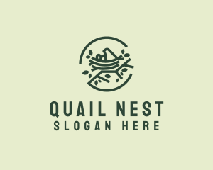 Bird Nest Park logo design