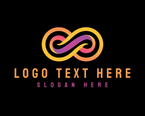 Financing - Business Gradient Infinity Loop logo design