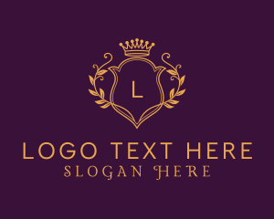 Law Firm - Crown Shield Royalty logo design