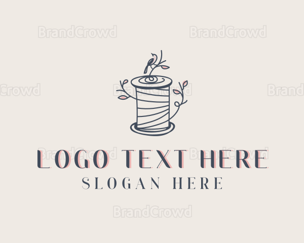 Thread Sewing Tailor Logo