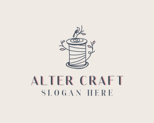 Thread Sewing Tailor logo design