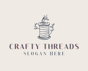 Thread Sewing Tailor logo design