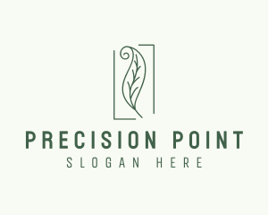 Herbal Spiral Leaf logo design