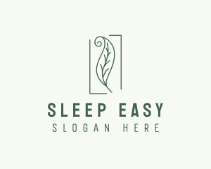 Herbal Spiral Leaf logo design