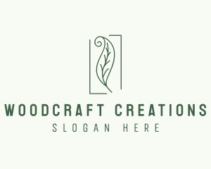 Herbal Spiral Leaf logo design