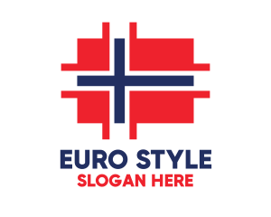 Modern Norway Tech logo design