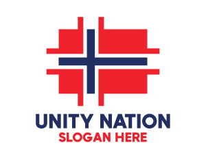 Modern Norway Tech logo design