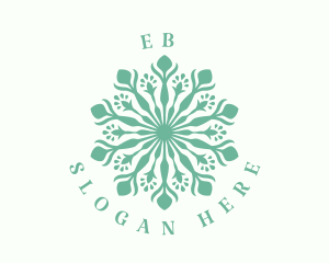 Deluxe - Eco Flower Mandala logo design