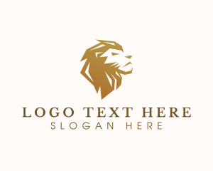 Zoologist - Wild Lion Jungle logo design