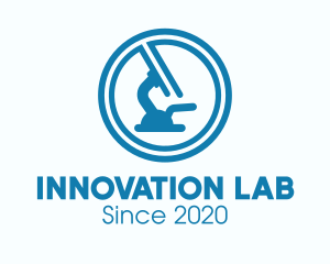 Laboratory - Blue Science Laboratory logo design