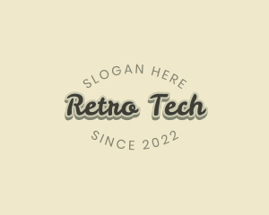 Retro Funky Apparel logo design