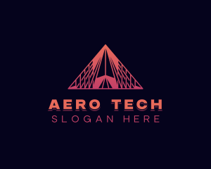 Generic Pyramid Tech logo design