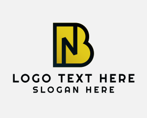 Fun Casual Business Letter BN Logo