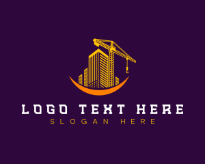 Residential - Engineering Building Construction logo design