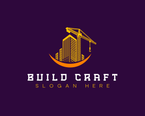 Engineering Building Construction logo design