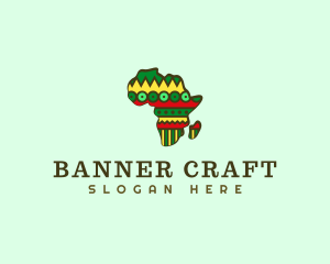 Africa Pattern Travel logo design