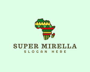 Culture - Africa Pattern Travel logo design