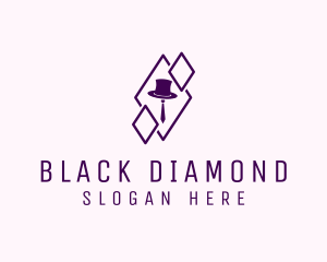 Diamond Tailoring Hat logo design