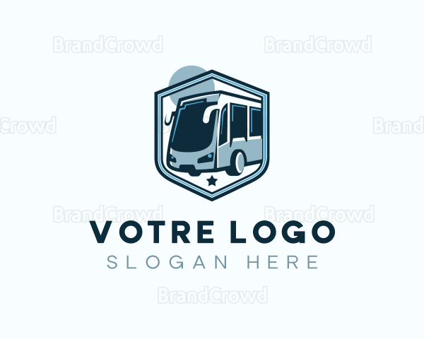 Bus Shield Transport Logo