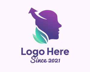 Person - Mental Health Head logo design