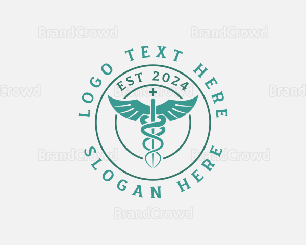 Medical Caduceus Hospital Logo