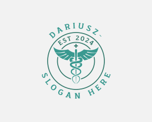 Nursing - Medical Caduceus Hospital logo design
