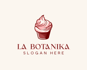 Patisserie Baking Cupcake Logo