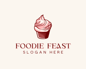 Patisserie Baking Cupcake logo design