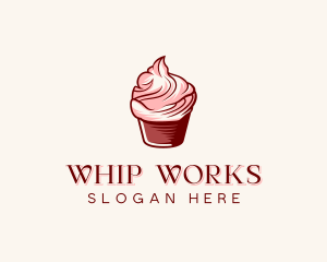 Patisserie Baking Cupcake logo design