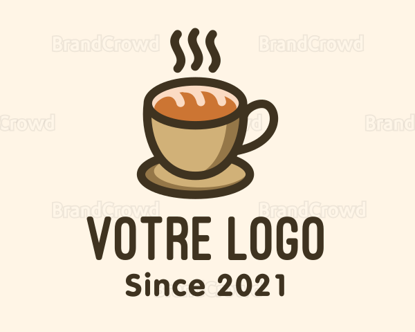 Coffee Cup Bread Logo