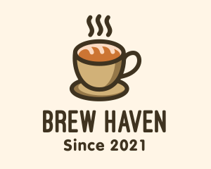 Coffee House - Coffee Cup Bread logo design
