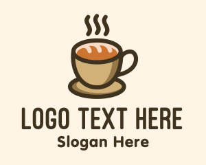 Coffee Cup Bread Logo