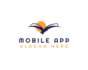 Tutoring - Fly High Book Learning logo design