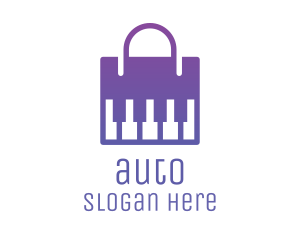 Modern Piano Bag Logo