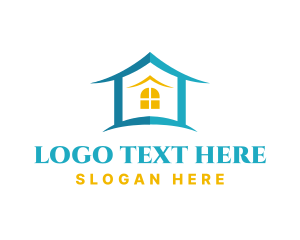 Housing - Residential House Window logo design