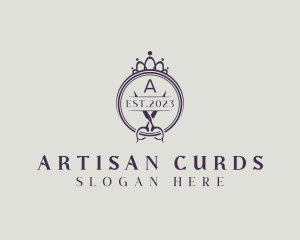 Crown Shears Boutique logo design