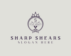 Shears - Crown Shears Boutique logo design