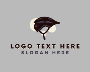 Merchandise - Cycling Bike Helmet logo design