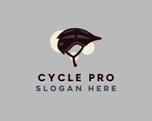 Cycling - Cycling Bike Helmet logo design